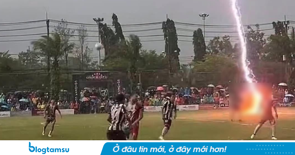 Một cầu thủ bị sét đánh tử vong ở Thái Lan