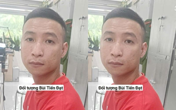 Đối tượng truy nã đặc biệt Bùi Tiến Đạt SN 1988 ra đầu thú