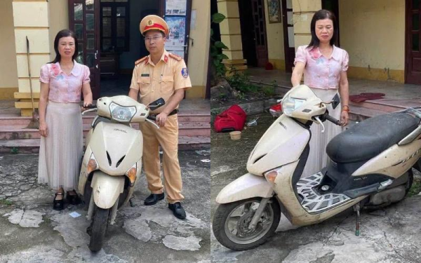 Bắc Ninh: Chiếc xe máy Honda Lead mất trộm 8 năm bất ngờ "trở về" với chủ nhân