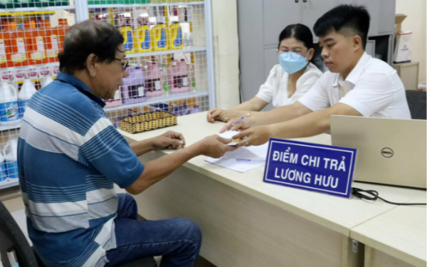 Chi tiết lịch chi trả lương hưu, trợ cấp BHXH tháng 9/2026