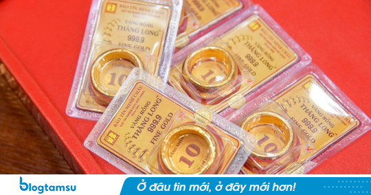 Giá vàng hôm nay 13/8: Vàng miếng tăng mạnh
