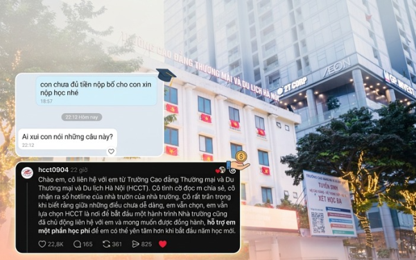 Nữ sinh bật khóc vì tin nhắn của bố khi xin tiền học phí, trường học vào bình luận luôn: "Điều kỳ diệu cuối cùng cũng tới"