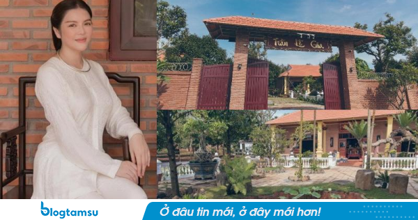 Căn nhà ở quê của Lý Nhã Kỳ