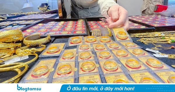 Giá vàng hôm nay (18-8): Vàng miếng và vàng nhẫn đồng loạt tăng