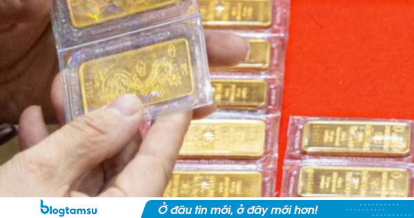 Giá vàng trong nước giảm xuống mức thấp nhất 2 tuần