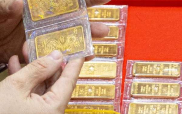 Giá vàng trong nước giảm xuống mức thấp nhất 2 tuần