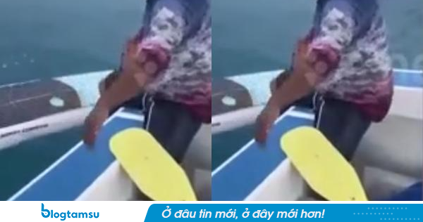 Ngư dân vớt được con trôi dạt trên biển, người cha nghẹn ngào đón về đoàn tụ với người thân