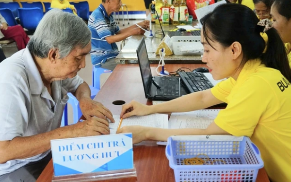 Từ ngày 28/9/2026: Có thể nhận lương hưu, trợ cấp qua Tài khoản hưởng an sinh xã hội trên VNeID