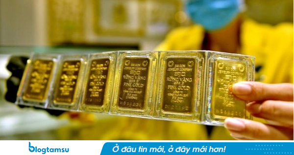 Giá vàng hôm nay: Vàng miếng đảo chiều đi xuống