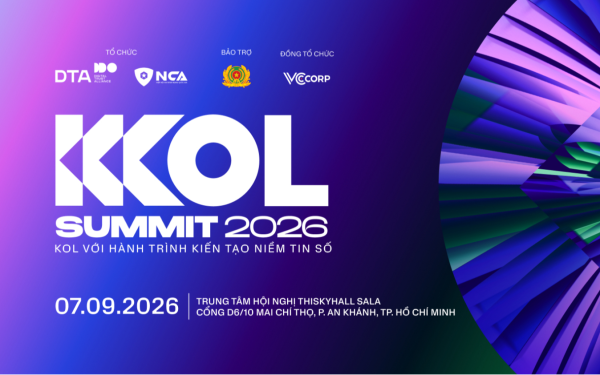 Đếm ngược KOL Summit 2026: Hé lộ chuỗi nội dung và hoạt động tương tác hấp dẫn