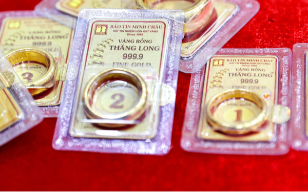 Giá vàng miếng, vàng nhẫn chiều 8/9