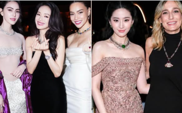 Cùng chụp chung với Hà Hồ nhưng Thư Kỳ "xử quá đẹp", Lưu Diệc Phi nhìn cũng phải ngượng