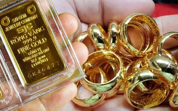 Giá vàng hôm nay 10/9 tăng mạnh sau nhịp giảm sâu