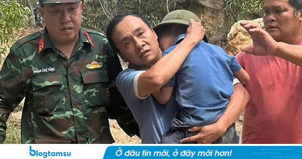 Tìm thấy bé trai trên núi sau hơn 17 tiếng đi lạc