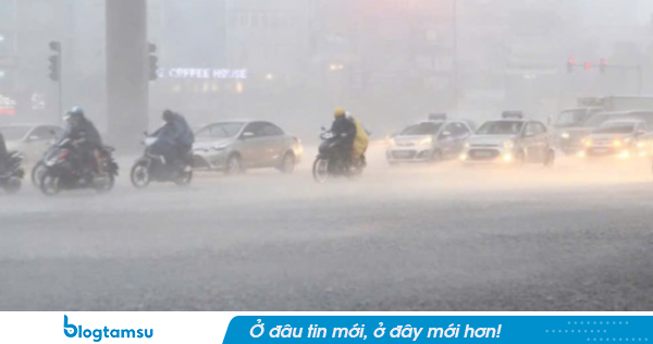 Áp thấp vào đất liền, các tỉnh thành sau mưa to 