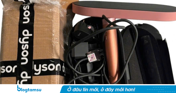 Tìm người bị hại liên quan đến hành vi mua, bán máy tạo kiểu tóc Dyson giả
