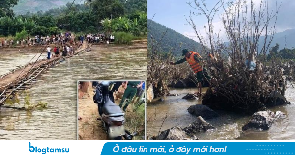 Thanh niên mất tích ở sông Mã: Đã vớt được xe máy