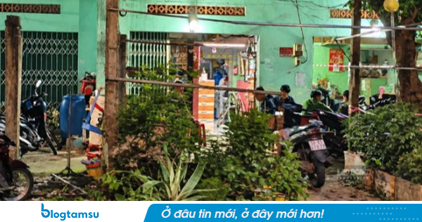 Lấy lời khai nghi phạm Lê Minh Luân trong vụ án ở Củ Chi