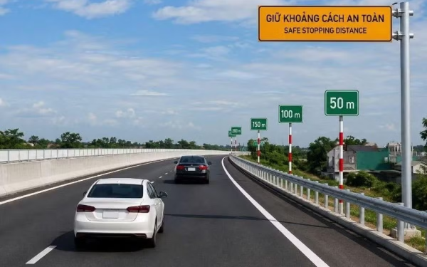 Đề nghị Cục Cảnh sát Giao thông xác định những đoạn cao tốc phạt lỗi không giữ khoảng cách