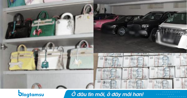 Huy động 400 cảnh sát, tịch thu 1.544 tỷ tiền mặt, 62 siêu xe, 68 thỏi vàng, 294 túi xách hàng hiệu, phong tỏa tài khoản gần 30.000 tỷ liên quan đến nam doanh nhânsinh năm 1988