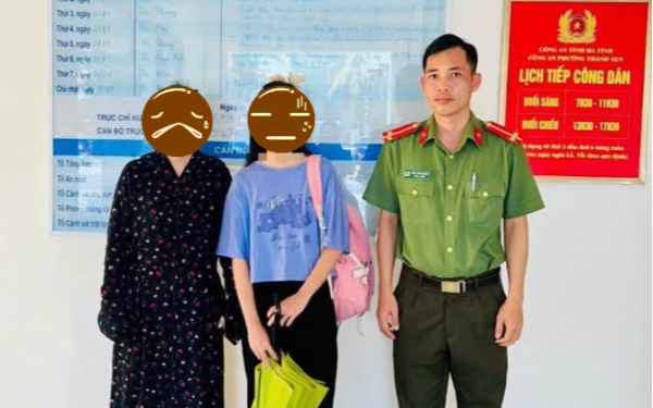 Tài xế ngăn cản bé gái 14 tuổi vượt 450km ra Phú Thọ gặp 