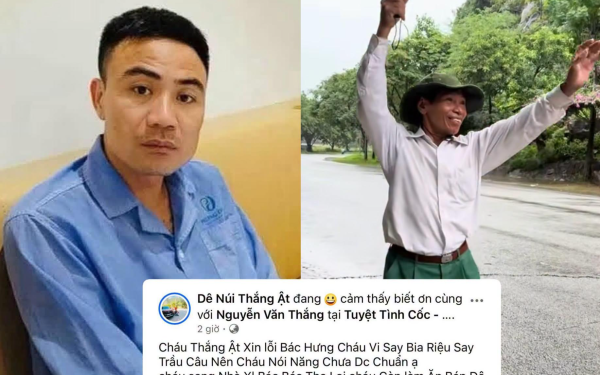 Thắng Ật lên tiếng xin lỗi sau vụ xô xát tại quán dê nổi tiếng Ninh Bình
