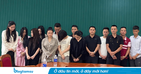 Công an xã Văn Giang triệt phá tụ điểm tại quán Karaoke Bảo Châu
