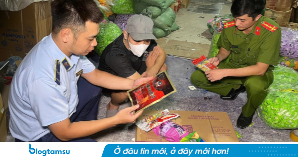 Biến bánh kẹo trôi nổi thành hàng có mã vạch nước ngoài