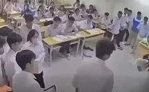 Hà Nội: Bắt giữ nam sinh đánh cô giáo giữa lớp
