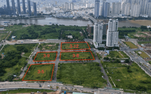 Mức khởi điểm 4 lô đất Thủ Thiêm thay đổi ra sao sau gần 5 năm đấu giá lại?
