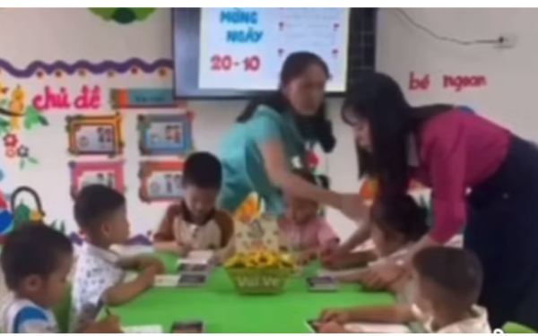 Cô giáo mầm non tường trình sau clip ‘tác động’ vào mặt bé gái 3 tuổi