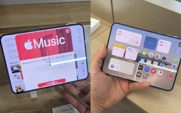 Một số iPhone Duo bị nứt, sọc màn hình