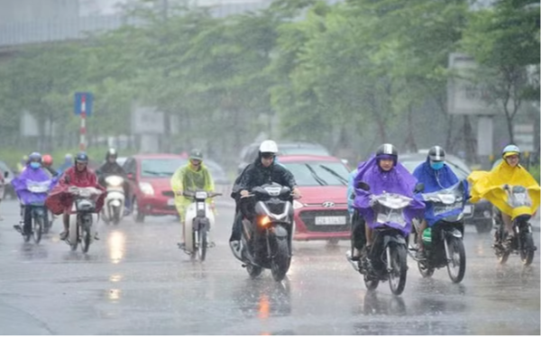 Miền Bắc đón mưa rào